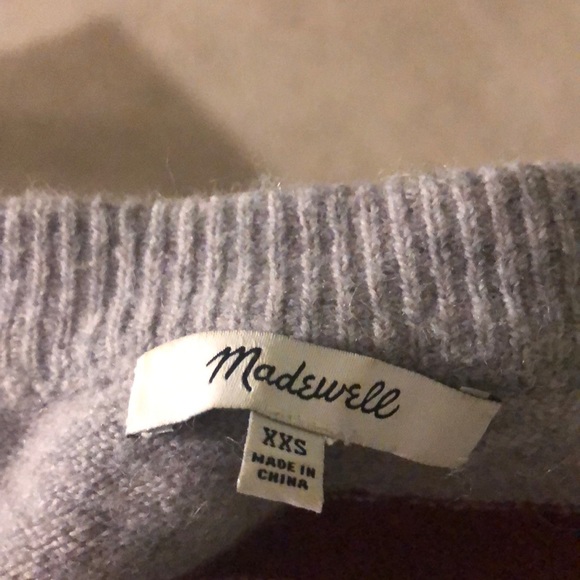 madewell westlake stripe sweater XXS - Picture 2 of 3